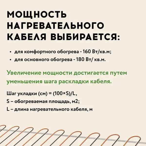 Электрический тёплый пол РОССИЯ 100% сертификат паспорт есть