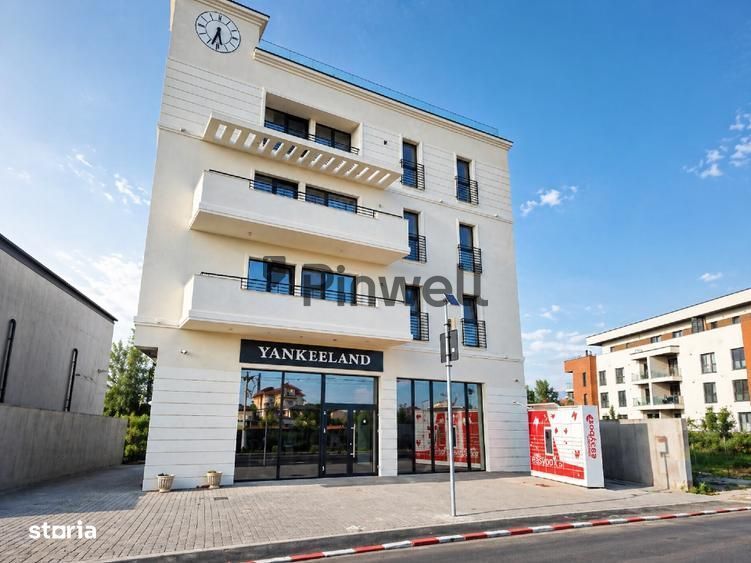 STRADAL Pipera Spatiu comercial premium vitrină mare 7 locuri parcare