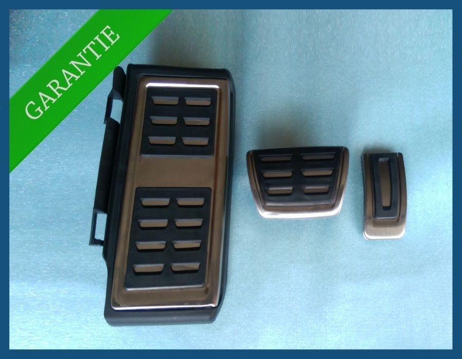 Ornamente Pedale INOX + Footrest SKODA Octavia 3 / Rapid - DSG