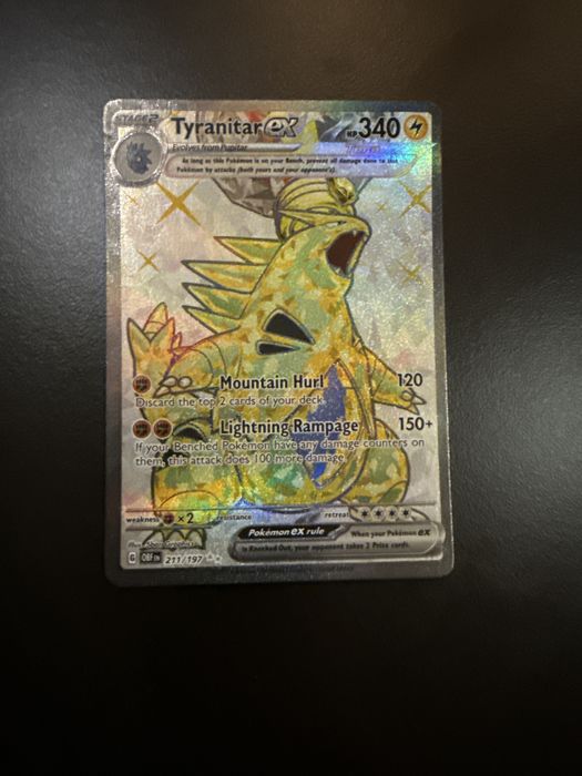Pokémon карта Tyranitar