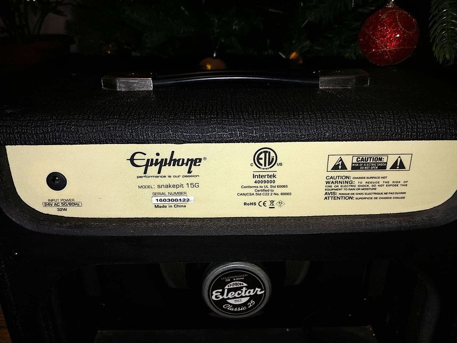 Epiphone Snakepit 15G combo amplificator chitara Vox Marshall Fender