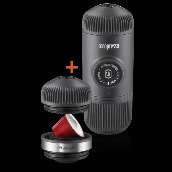 Кофеварка портативная Wacaco Nanopresso, black