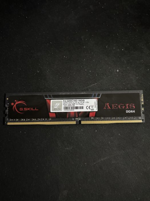 Оперативная память G.SKILL Aegis 8GB DDR4 3200MHz CL16”