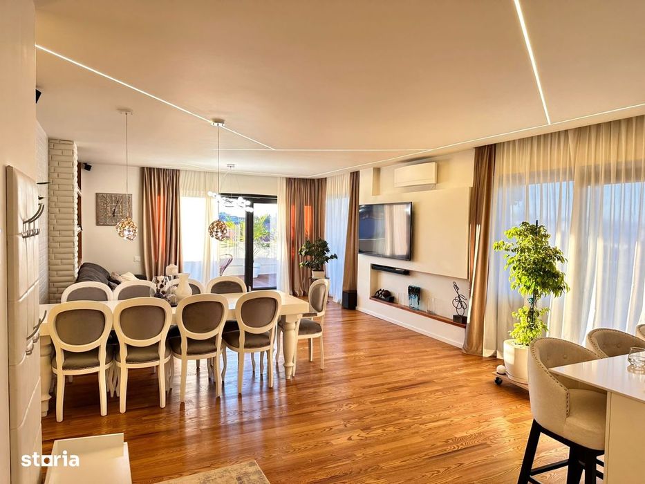 Apartament tip Penthouse,200 mp utili,Terasa,Ultramodern,Zona Buna Ziu