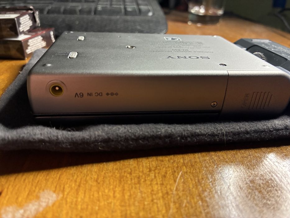 Sony minidisc player/recorder