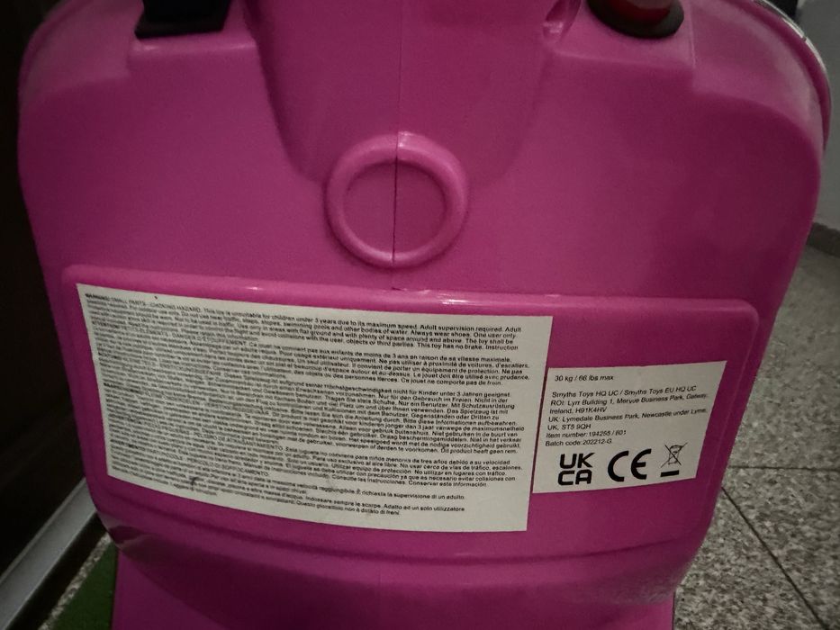 Scuter electric copii