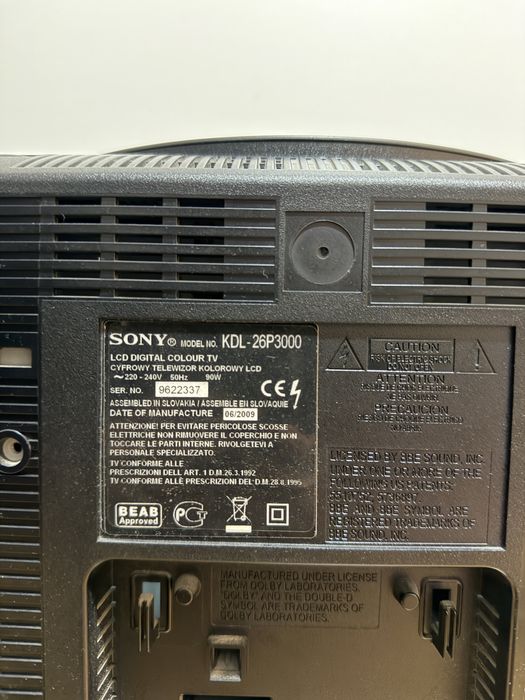 Televizor Sony - functional