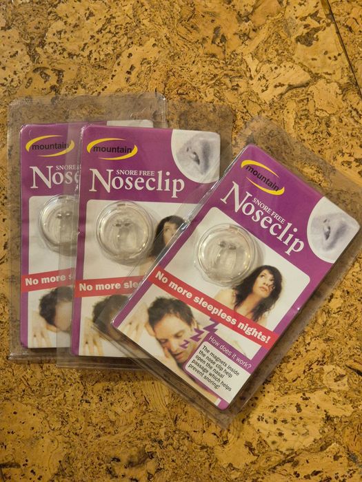 Силиконови клипсове с магнити против хъркане