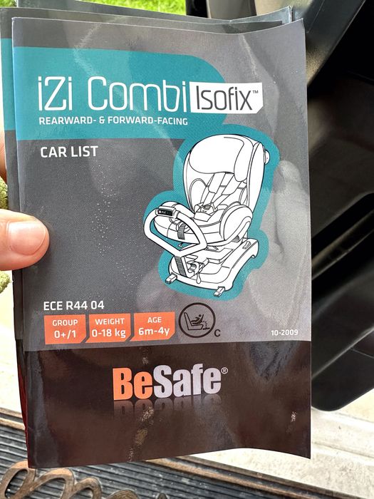 Детско столче за кола BeSafe IZI Combi Isofix