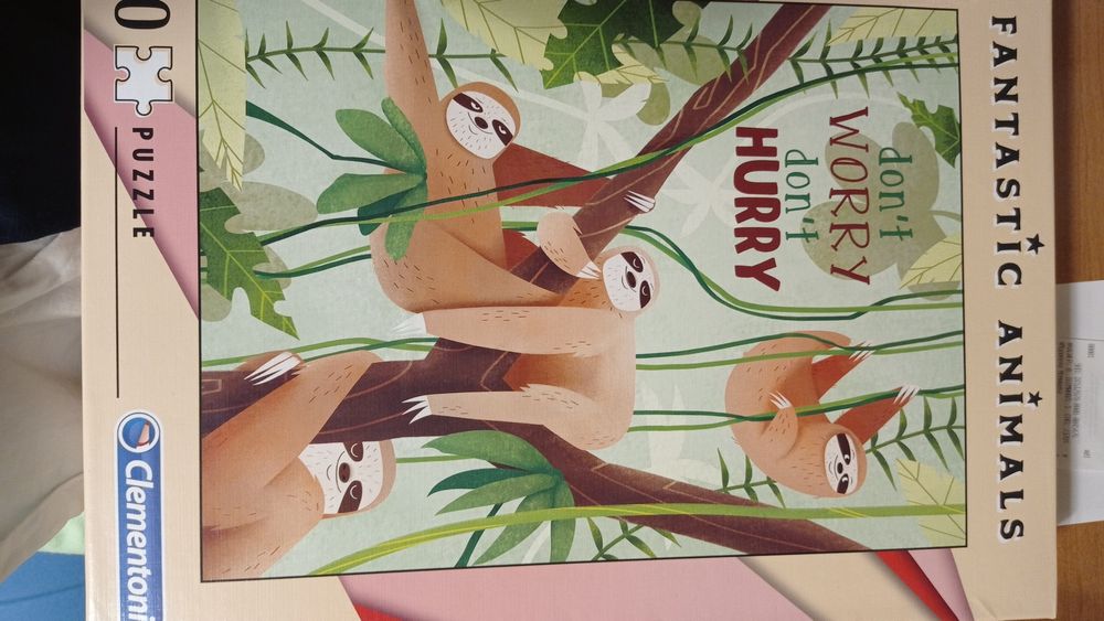 Пъзел с ленивци 500 части