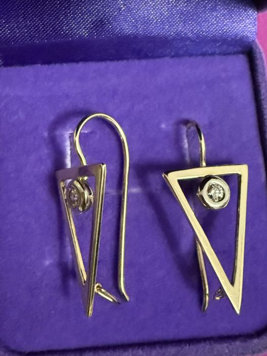 Бриллиантовые серьги