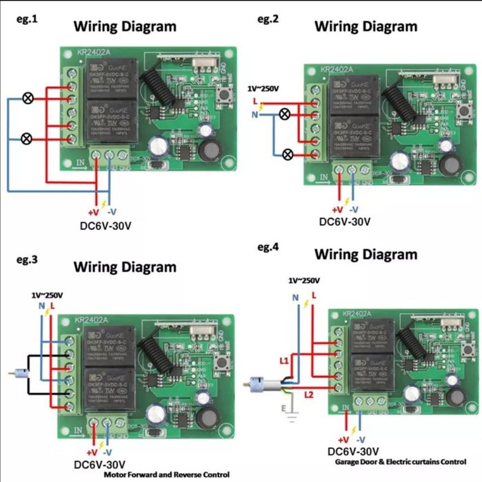 Реле модул с дистанционно