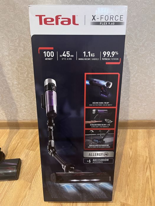 Продам срочно ручной пылесос Tefal
