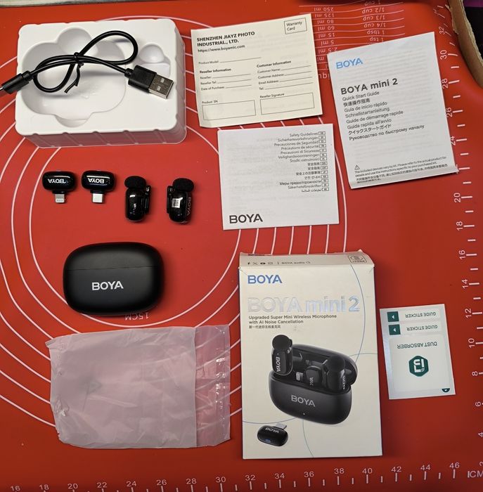 Boya Mini 2 микрофон тип брошка