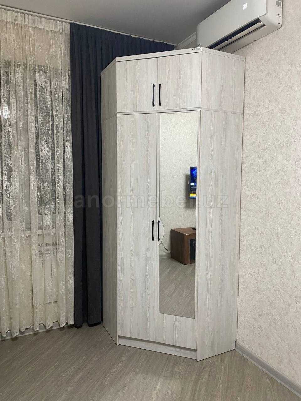 Угловой шкаф с антресолью sharaf mebel: 2 190 000 сум - Мебель для ...