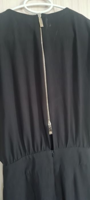 Гащеризон Roberta Biagi,  черен със златни синджири, лого и цип