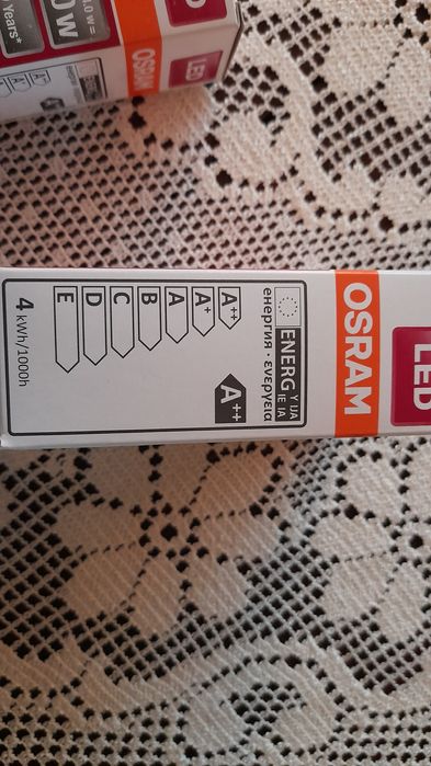 Osram- led крушка А++/4W/230V/2700K/ лед лунички /спот