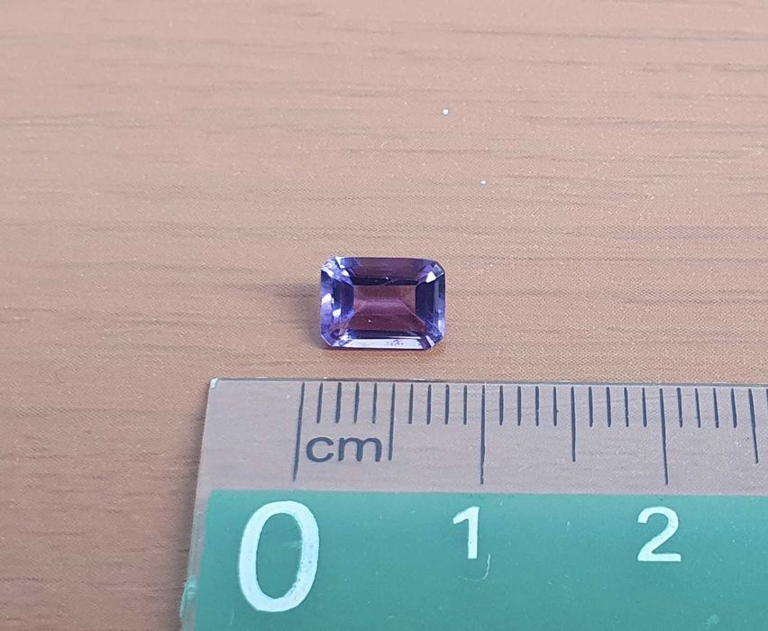 Естествени Сапфири Дълбоко сини Deep Blue 0.7 карата + Аметист