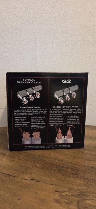 AudioQuest G2 Cablu Audio - 30 metri AlbAlb
