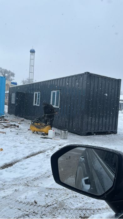Утепленный контейнер жилой