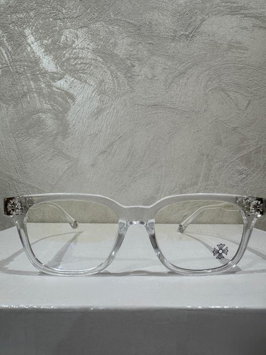Ochelari chrome hearts negru/transparent