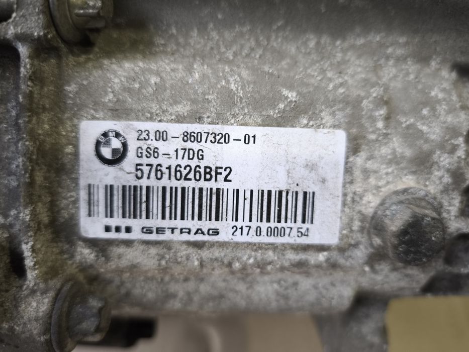Cutie de viteza manuala 6 BMW seria 1 3 f30 f31 2.0d 116d 316d N47