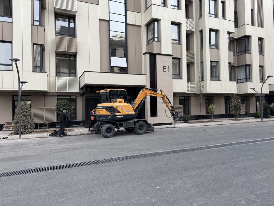 Аренда мини эксковатора. Услуги мини экскаватора.Ekskavator xizmati