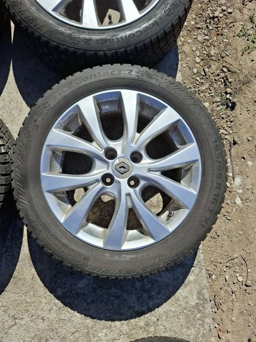 Jante aliaj 16 inch originale Renault 4x100 Clio Logan Sandero Lodgy
