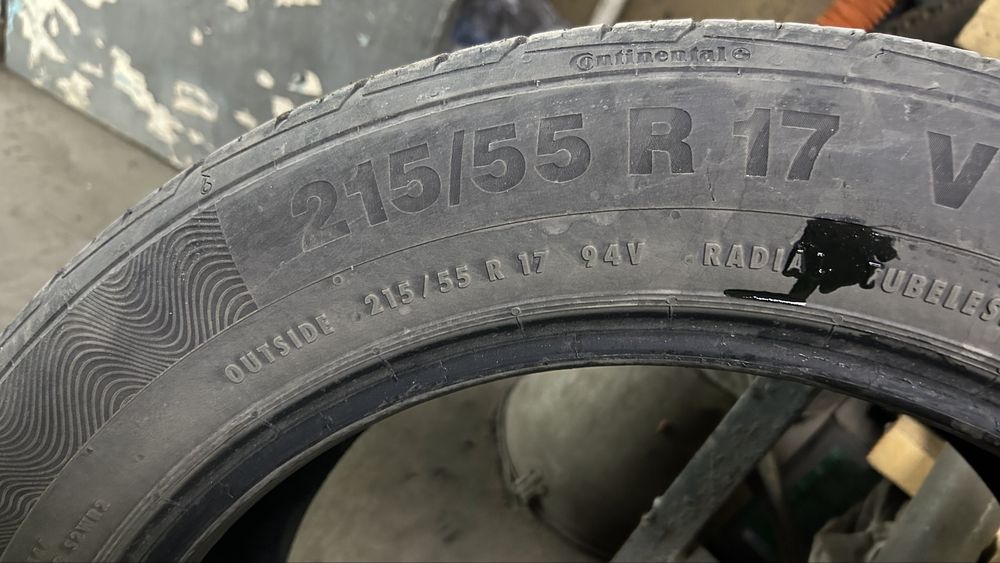Продам резину на 17 continental