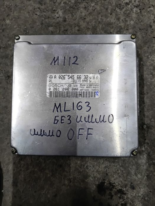 ЭБУ,компьютер на mercedes ML w163