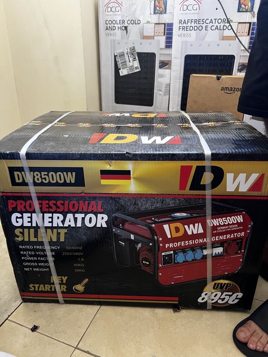 Професионален бензинов генератор IDW 8500W – нов