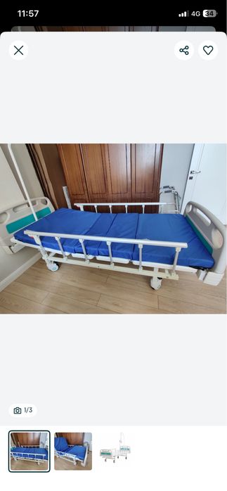 Продам кровать медицинскую для лежачего больного