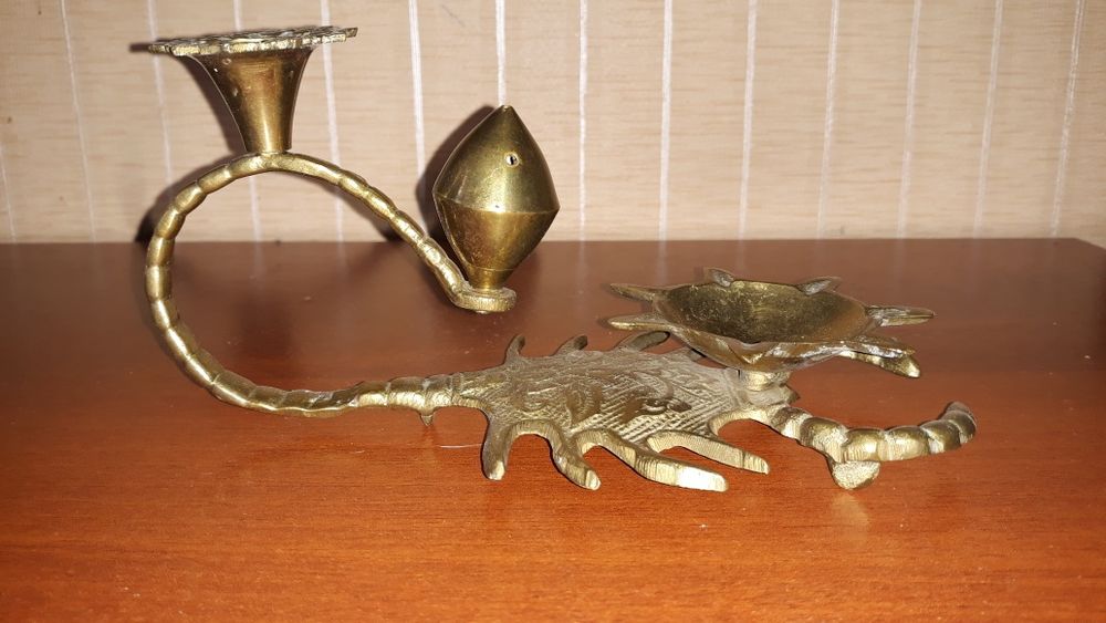 Подсвечники грифон и скорпион