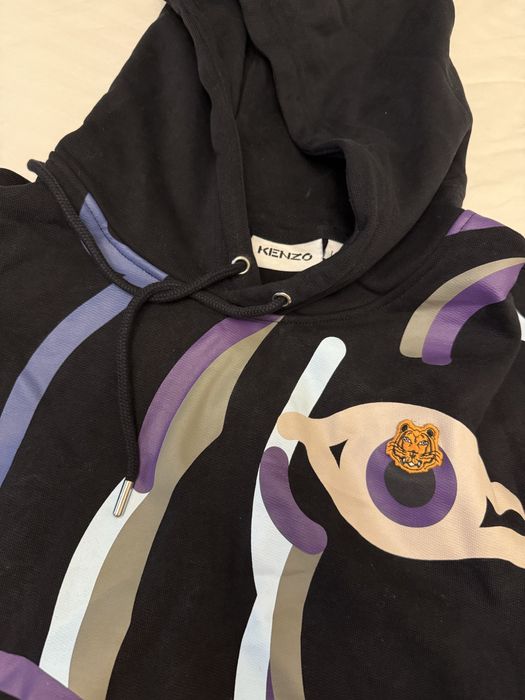 Kenzo оригинал худи, оверсайз L