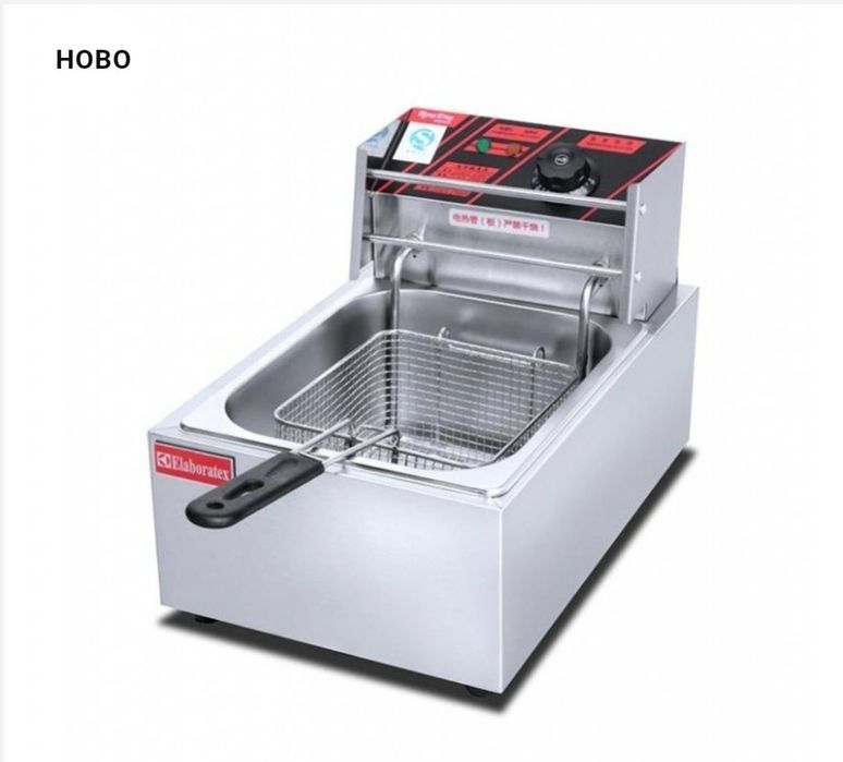 Фритюрник 8 литра 1 ца и двойка цена от 200 лв Чисто нови Професионалн