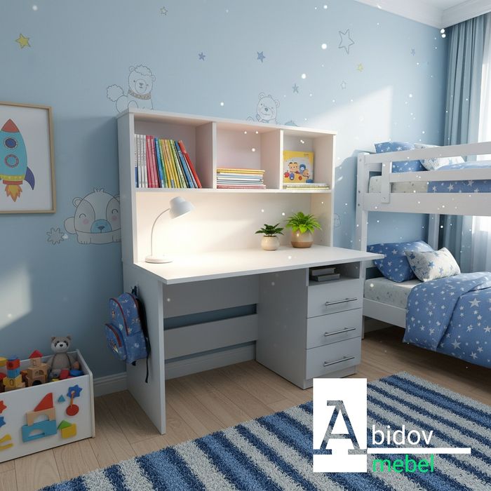 Функциональный письменный стол-парта от производителя.