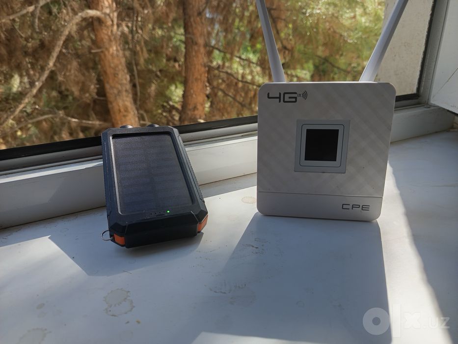 Powerbank va 4G sim karta tushadigan Wifi