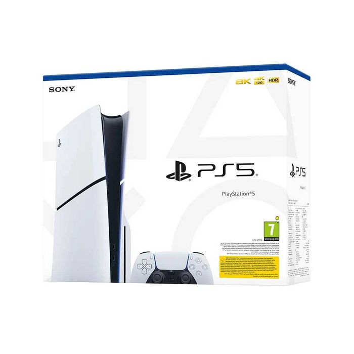 Новый! Playstation 5 Slim Digital/CD c топ играми.