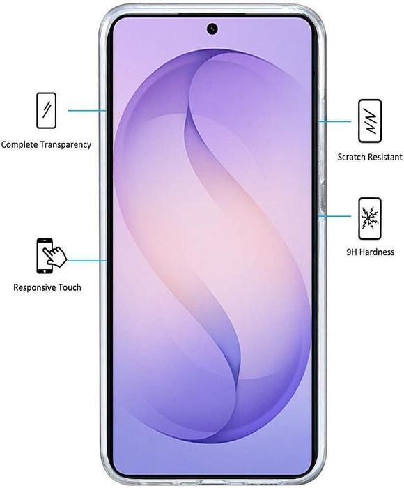 Прозрачен 360° градуса кейс за samsung galaxy s26 ultra