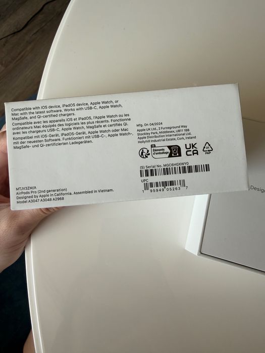 оригинални Apple слушалки AirPods Pro (2nd Generation)