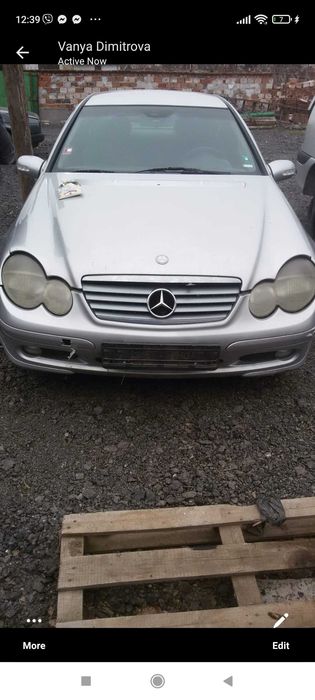 Мерцедес w203 c220cdi 143к.с. на части