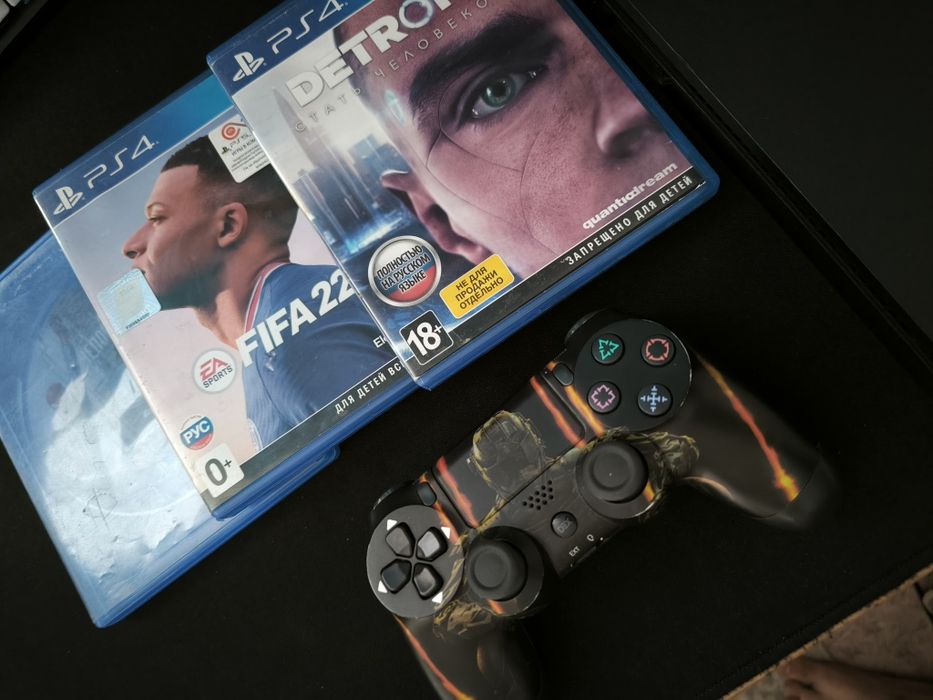 Продам ps4 slim 500gb