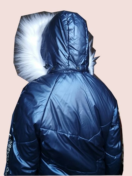 Пуховик зимний. Для девочек 156-160размер