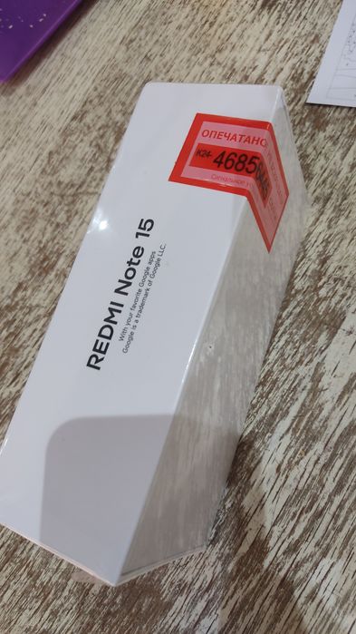Продам новый redmi note 15