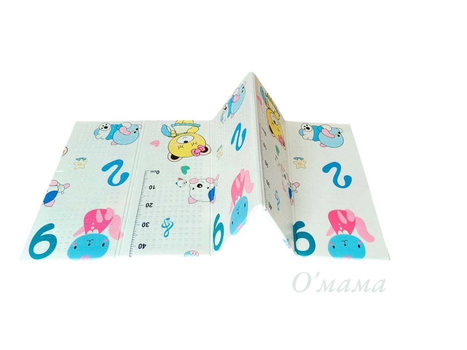 НОВО! 180х200см. Сгъваемо килимче за игра/ Термо постелка за кошара