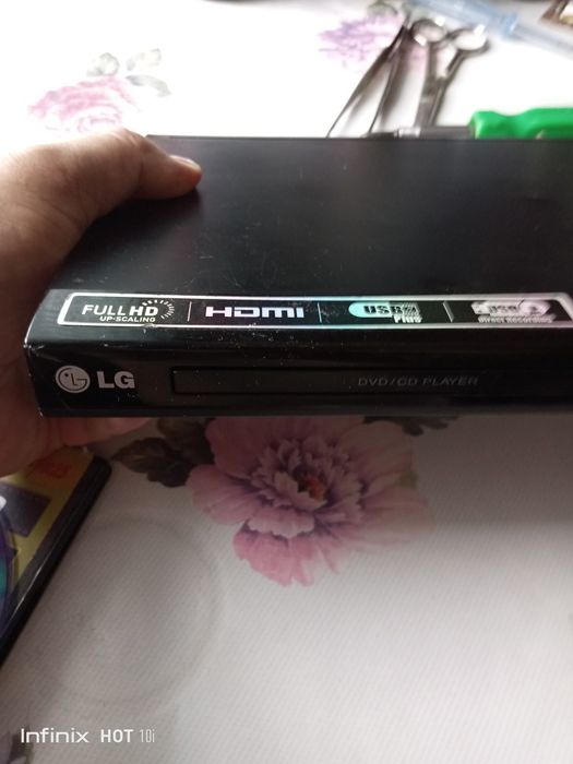 ДВД LG бу с пультом.