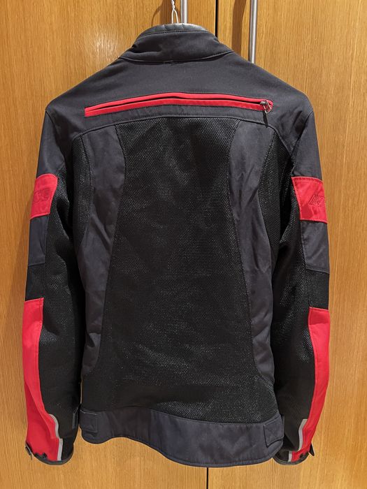 Дамско мото яке Dainese Air-Frame Tex Lady, черно, червено Дайнезе