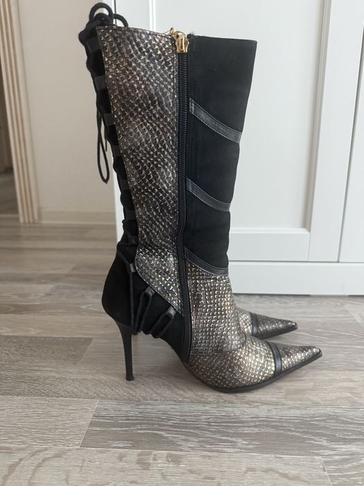 Сапоги натуральная кожа