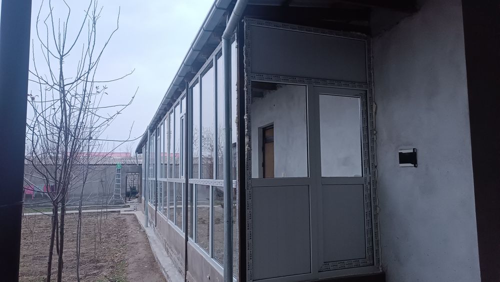 Акфа эшик ва ром ясаймиз