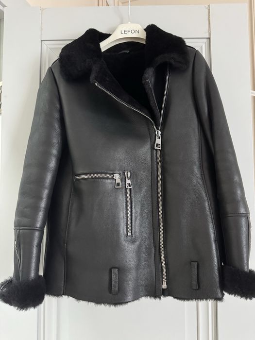 Дубленка натуралка авиатор